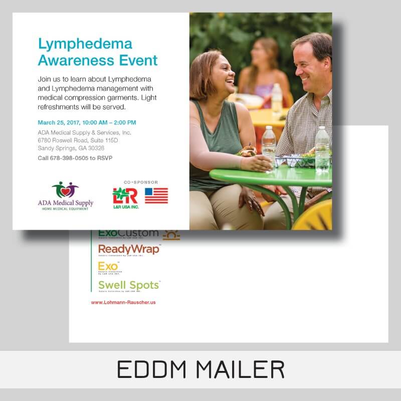 Lympedema awareness mailer